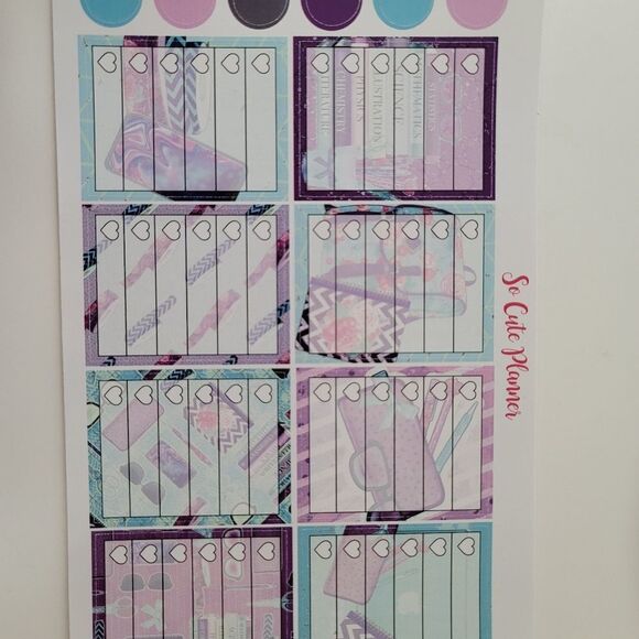 Planner Stickers So Cute Planner Weekly Back To School Stickers New #0371 - Picture 5 of 12